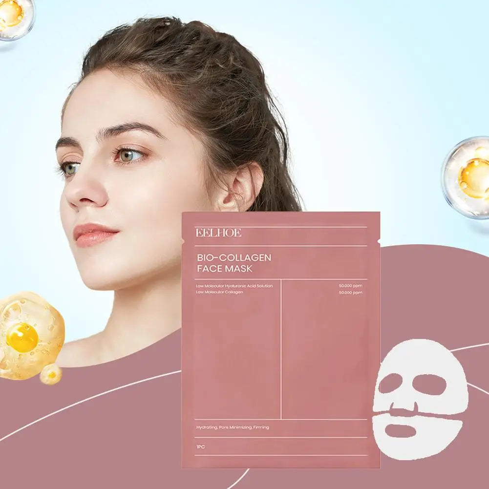 Masque facial au collagène, rétrécit les pores 5 pièces.             ⭐⭐⭐⭐⭐ 4.9